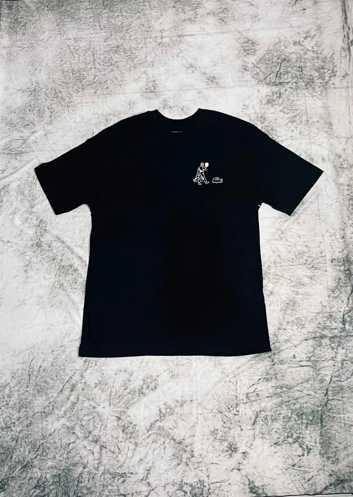 Camiseta Lacoste Tennis Preta