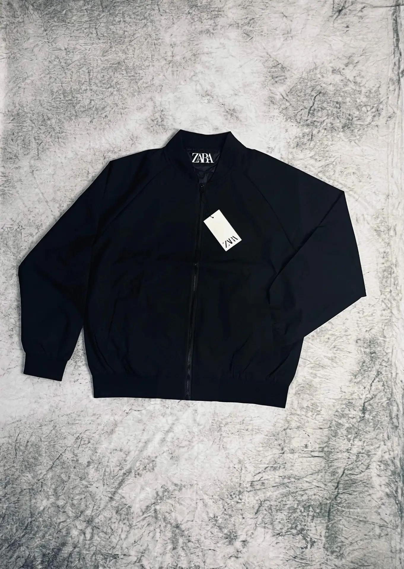 Jaqueta Zara Bomber Preta