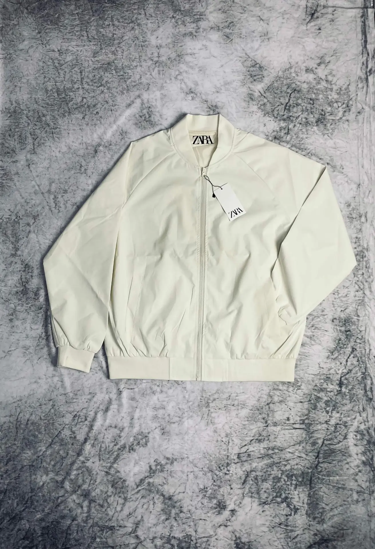 Jaqueta Zara Bomber Creme