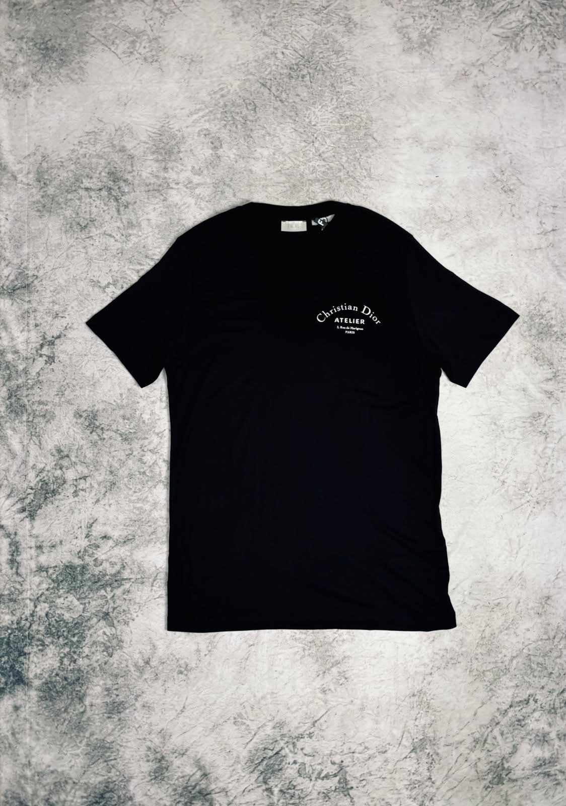 Camiseta Christian Dior Atelier Preta