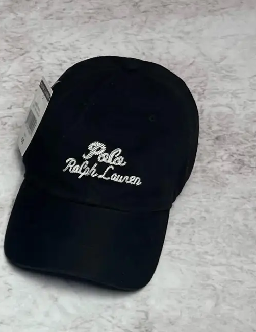 Boné Polo Ralph Lauren Script Preto